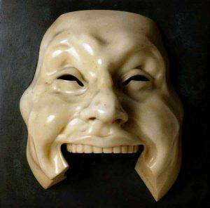 Adolfo Wildt – Maschera dell'idiota – 1918 ca.