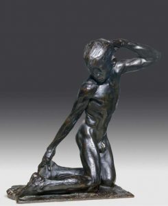 Libero Andreotti Adolescente-1908.-scultura in bronzo