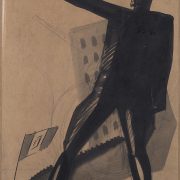 Mario Sironi Studio per illustrazione 1926 Tempera su carta